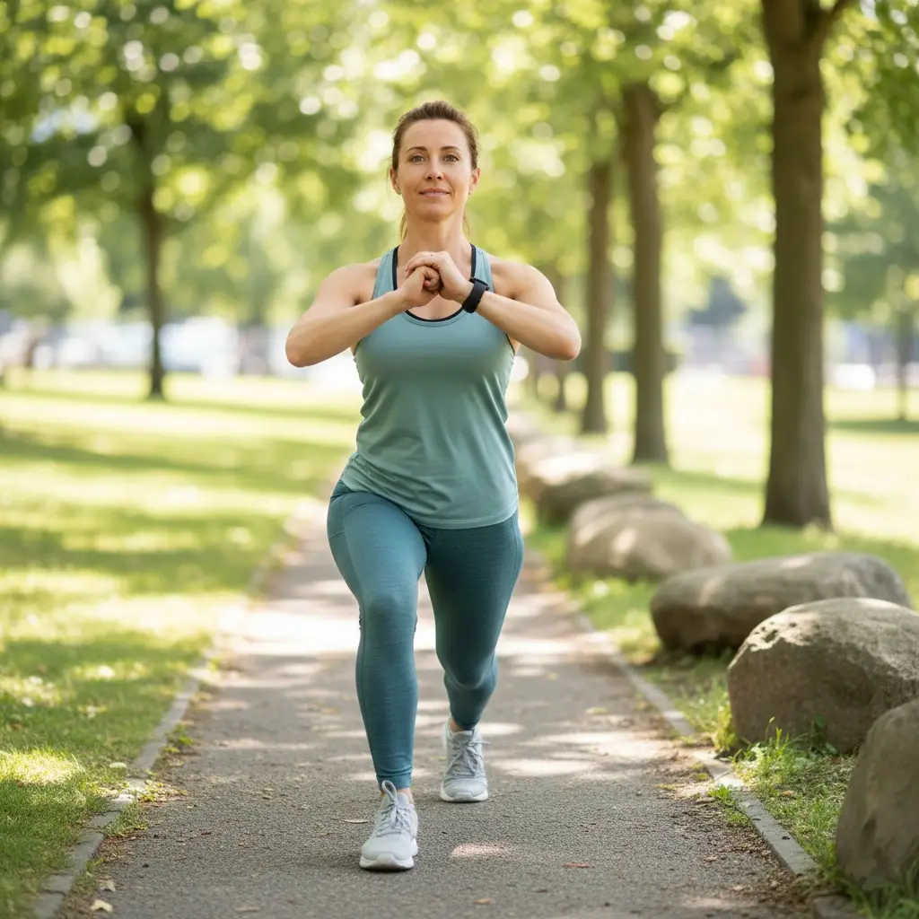 mujer-haciendo-ejercio-parque